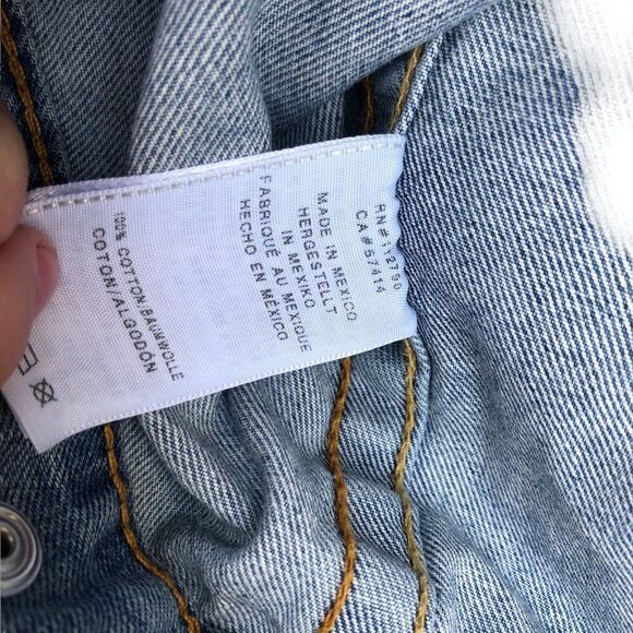 TRUE Religion Jean Jacket XXL Trucker Jacket Blue - Picture 5 of 13